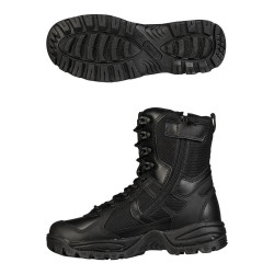 Black Patrol Boots One-ZIP