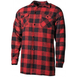 Red Flannel Shirt [Miltec]