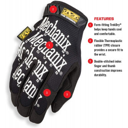 Black Mechanix Gloves "The Original" [Mechanix Wear]