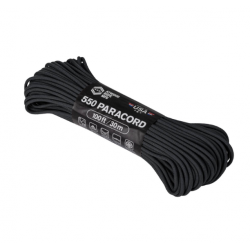 Paracord 550 LBS. (250Kg) Preto [Atwood Rope]