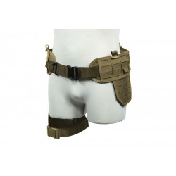 Padded patrol belt with suspenders - olive [8FIELDS]
