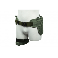 Drop Leg Laser Cut Tactical Belt Ranger Green [Primal Gear]