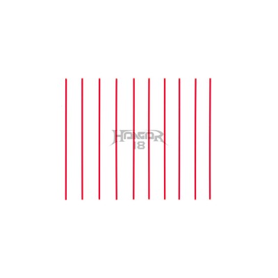 Fiber Optics Blister 1.5mm Red