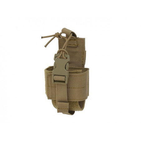 Radio Pouch Small Coyote [8Fields]