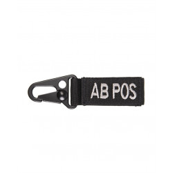 Black Tactical Key-Holder AB Positive