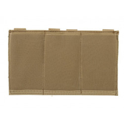 Elastic Triple M4/M16 Magazine Pouch - Coyote [8 Fields]