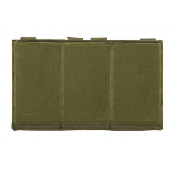 Elastic Triple M4/M16 Magazine Pouch - Olive[8 Fields]