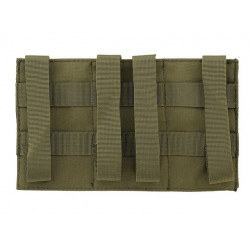 Elastic Triple M4/M16 Magazine Pouch - Olive[8 Fields]