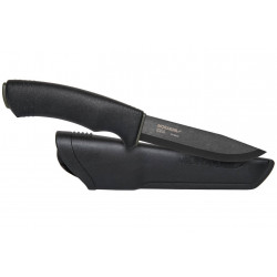 Faca Bushcraft Preta - Aço Carbono [Morakniv]