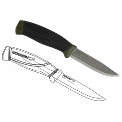 Companion Knife Black Blade - Stainless Steel [Morakniv]