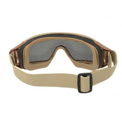 Coyote Tactical Googles with Steel Net Coyote Tactical Googles with Steel Net