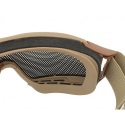 Coyote Tactical Googles with Steel Net Coyote Tactical Googles with Steel Net
