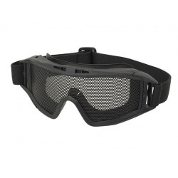 Black Tactical Googles with Steel Net Black Tactical Googles with Steel Net