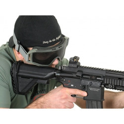 Black Tactical Googles with Steel Net Black Tactical Googles with Steel Net