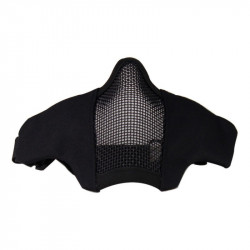 Foldable Half Face Mask Black [DragonPro]