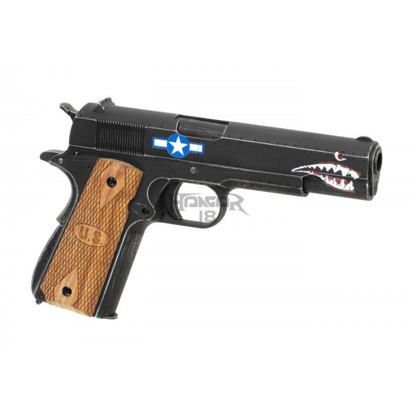 GBB Airsoft Pistol Auto Ordnance 1911 Squadron Full Metal [AW Custom]