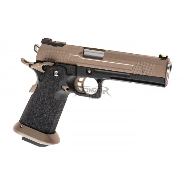 GBB Airsoft Pistol HX1033 Split Slide Full Auto Full Metal [AW Custom]