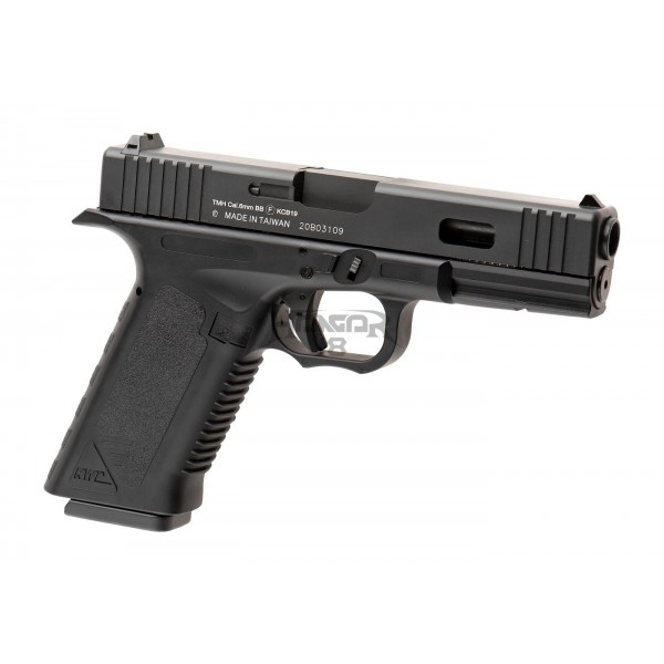CO2 GBB Airsoft Pistol KWC17 Black Barrel Metal Version [KWC]