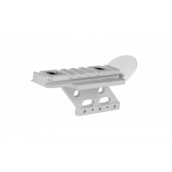 RIS Side Mount for IPSC Pistols - Silver [FMA]