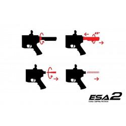 AEG RRA SA-E14 EDGE 2.0 Preta [Specna Arms]