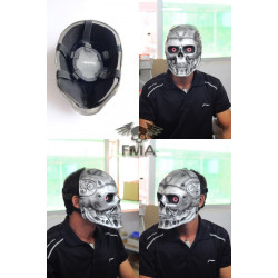 Máscara Terminator Prata