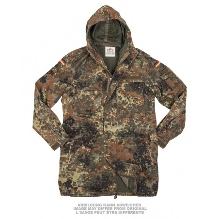 German Flecktarn Parka Used