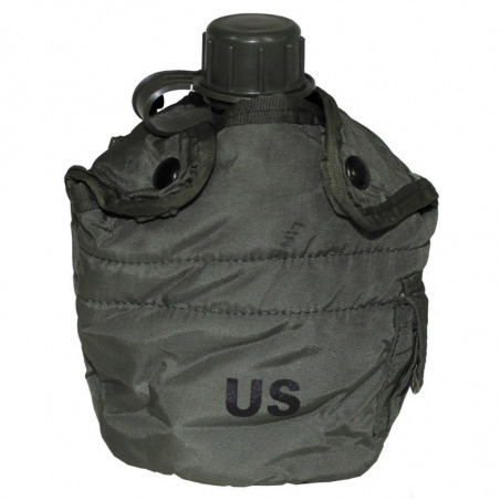 US Camo Canteen w/ Cover Used