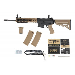 AEG SA-E09 EDGE Preta/Coyote [Specna Arms]