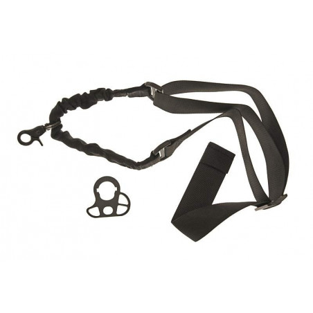 One-point Bungee Sling Black with Mount [GFC