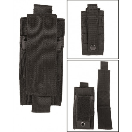 Single Pistol Pouch Black [Miltec]