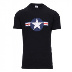 T-Shirt "WWII" Preta [Fostex]
