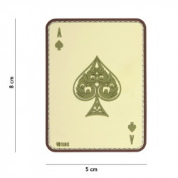 Patch PVC Ace Of Spades Coyote