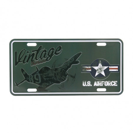 Licence Plate "Vintage Series US Air Force"