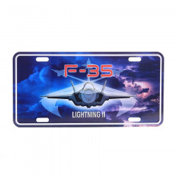 Licence Plate "F-35 Lightning II"