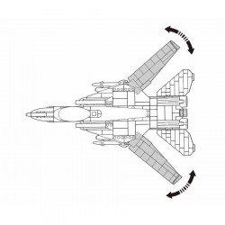 Modern Jet Fighter M38-B0755 [Sluban]