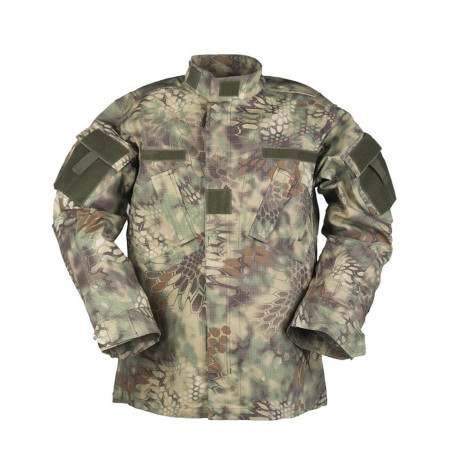 Giacca Da Campo Uomo MFH Giacca Da Campo ACU In Ripstop HDT Camo LE Mimetica Esercito Italiano