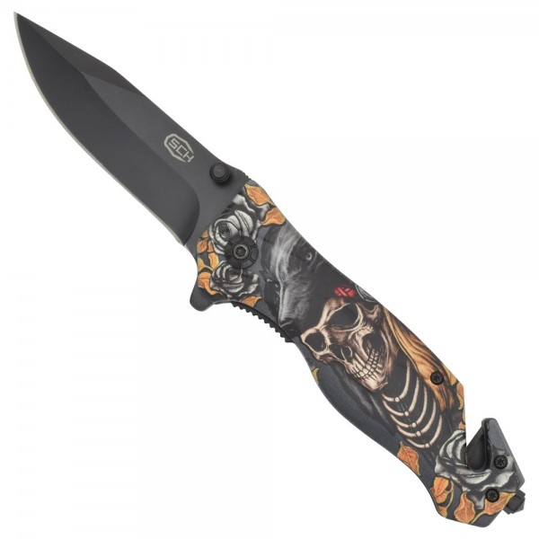 Foldable Pocket Knife with Thumb Stud 213 [SCK]