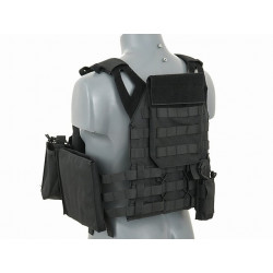 Black JPC Vest w/ Pouches