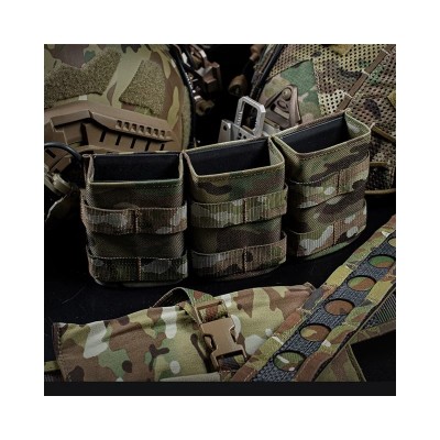 FAST Type Triple 5.56 Magazine Pouch (Medium) - MC [Wosport]
