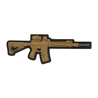 Patch PVC AR-15 3D Coyote...