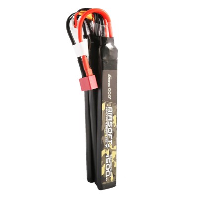 Battery  Li-Po 11.1V 1500mAh 25C Dean 3X Nunchuck [Gens Ace]