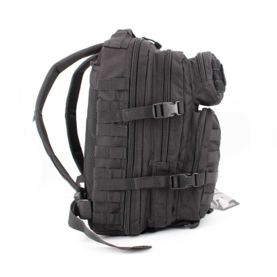 Molle Backpack LG 20 L – Black [Immortal Warrior]