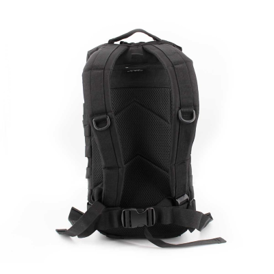 Molle Backpack LG 20 L – Black [Immortal Warrior]