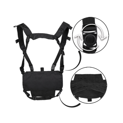 Chest Rig Light Preto [Miltec]
