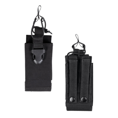 Tactical Radio Pouch – Black [MIL-TEC]