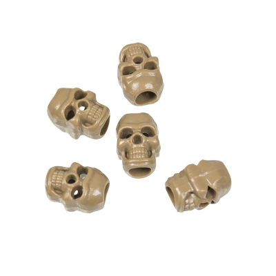 Cord Stopper Skull – Pack 10 unidades - Coyote [Mil-Tec®]