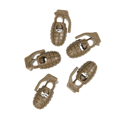 Cord Stopper Pineapple – Pack of 10 - Coyote [Mil-Tec®]