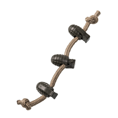 Cord Stopper Granada – Pack 10 unidades - Preto [Mil-Tec®]