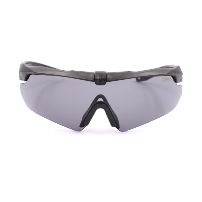 Corso Revenge Gunner 3-Lens Goggles – Black [Corso]