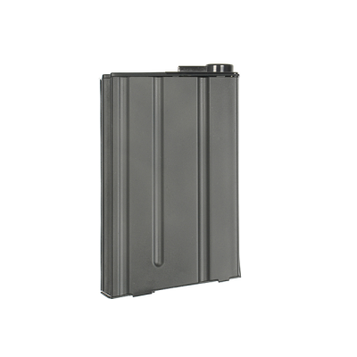 Mid-Cap Aço M4/AR-15 80Rnd Curto - Battle Worn - Preto [A&K]